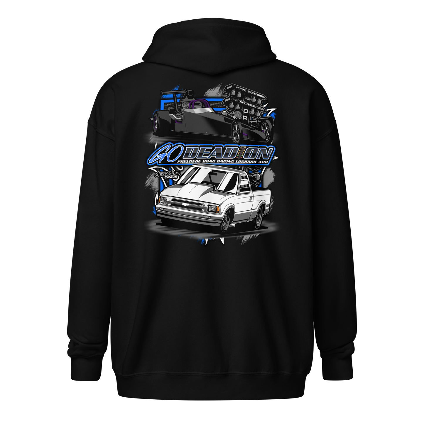 GoDeadOn Unisex Zip Hoodie